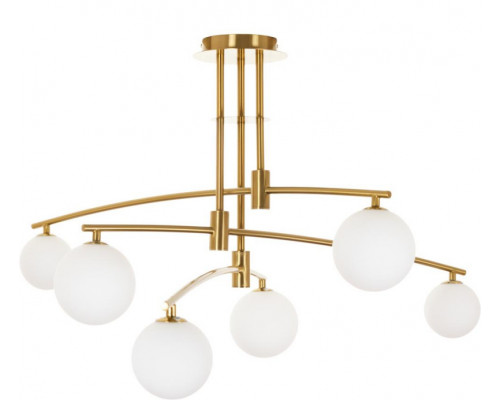 Купить Люстра на штанге MyFar MR1012-6C| VIVID-LIGHT.RU