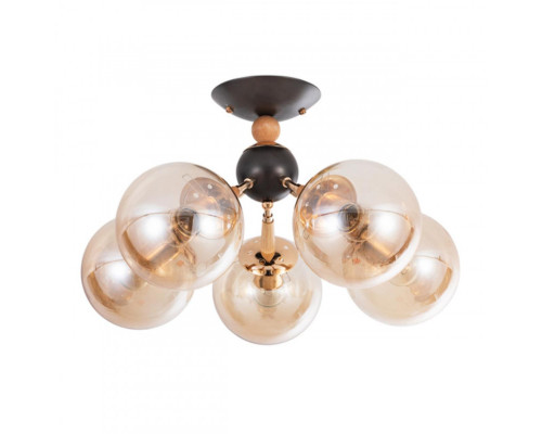 Заказать Люстра на штанге ARTE Lamp A4485PL-5BK| VIVID-LIGHT.RU