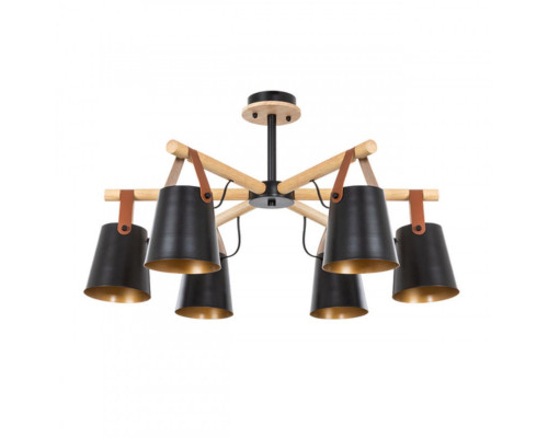 Сделать заказ Люстра на штанге ARTE Lamp A7032PL-6BK| VIVID-LIGHT.RU