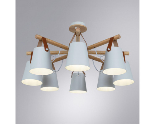 Сделать заказ Люстра на штанге ARTE Lamp A7032PL-8WH| VIVID-LIGHT.RU