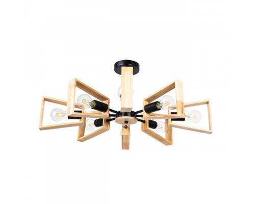 Купить Люстра на штанге ARTE Lamp A8030PL-8BK| VIVID-LIGHT.RU
