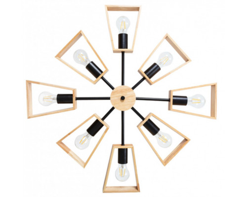 Купить Люстра на штанге ARTE Lamp A8030PL-8BK| VIVID-LIGHT.RU