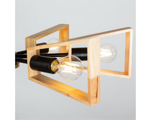 Купить Люстра на штанге ARTE Lamp A8030PL-8BK| VIVID-LIGHT.RU