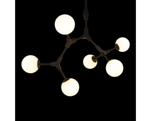 Оформить заказ Люстра на штанге LOFT IT 10191/6 Black| VIVID-LIGHT.RU