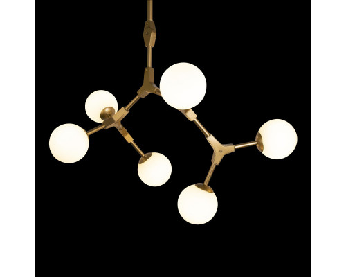 Заказать Люстра на штанге LOFT IT 10191/6 Gold| VIVID-LIGHT.RU