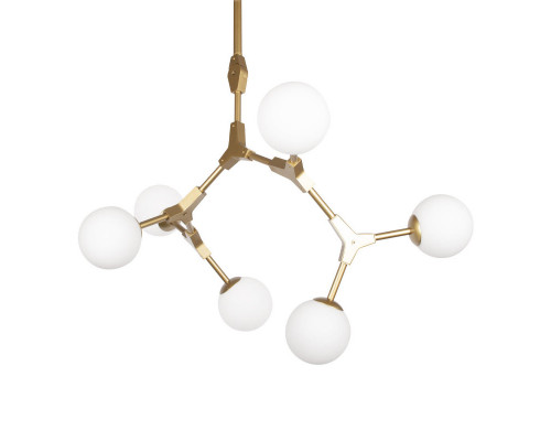 Заказать Люстра на штанге LOFT IT 10191/6 Gold| VIVID-LIGHT.RU