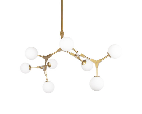 Купить Люстра на штанге LOFT IT 10191/8 Gold| VIVID-LIGHT.RU