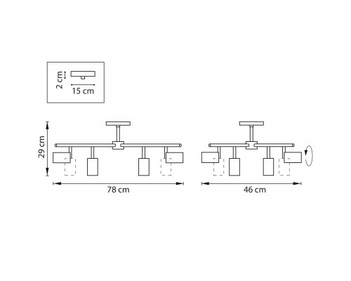 Оформить заказ Люстра на штанге Lightstar LR728364374| VIVID-LIGHT.RU