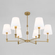 Люстра на штанге Eurosvet 60145/6 латунь