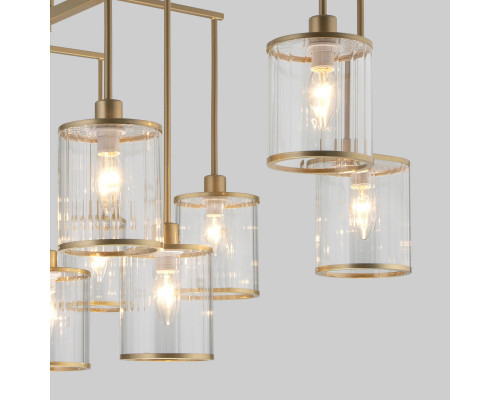 Сделать заказ Люстра на штанге Eurosvet 60144/10 золото| VIVID-LIGHT.RU