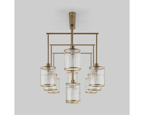 Сделать заказ Люстра на штанге Eurosvet 60144/10 золото| VIVID-LIGHT.RU