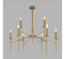 Люстра на штанге Eurosvet 60142/9 латунь
