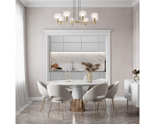 Сделать заказ Люстра на штанге Maytoni MOD411PL-08G| VIVID-LIGHT.RU