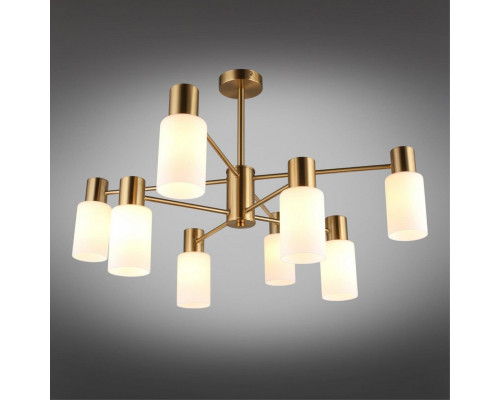 Заказать Люстра на штанге Omnilux OML-69107-08| VIVID-LIGHT.RU