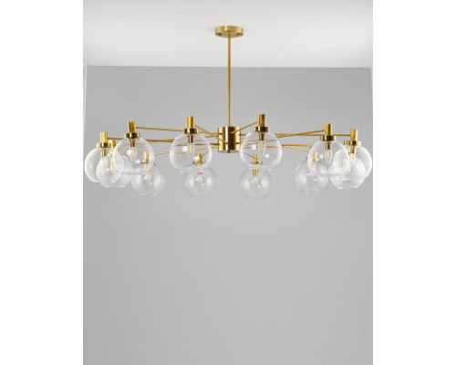 Оформить заказ Люстра на штанге Moderli V10341-12P| VIVID-LIGHT.RU