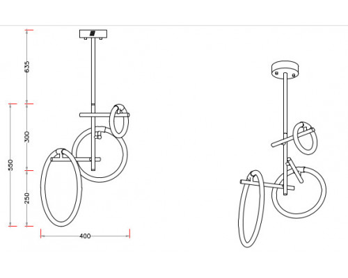 Оформить заказ Люстра на штанге Zortes ZRS.01043.03| VIVID-LIGHT.RU