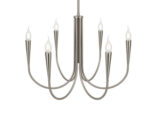 Купить Люстра на штанге Freya FR5253PL-06N| VIVID-LIGHT.RU