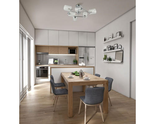 Сделать заказ Люстра на штанге DeMarkt 680012006| VIVID-LIGHT.RU