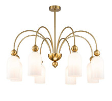 Люстра на штанге Escada 686/8PL Copper