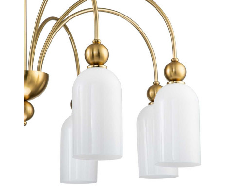 Купить Люстра на штанге Escada 686/8PL Copper| VIVID-LIGHT.RU