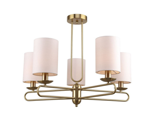 Сделать заказ Люстра на штанге Escada 10166/5PL Brass| VIVID-LIGHT.RU