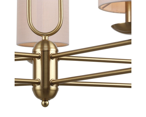 Сделать заказ Люстра на штанге Escada 10166/5PL Brass| VIVID-LIGHT.RU