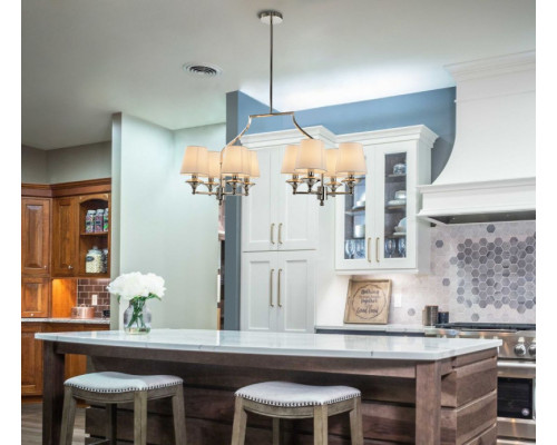 Сделать заказ Люстра на штанге Escada 1149/8S| VIVID-LIGHT.RU