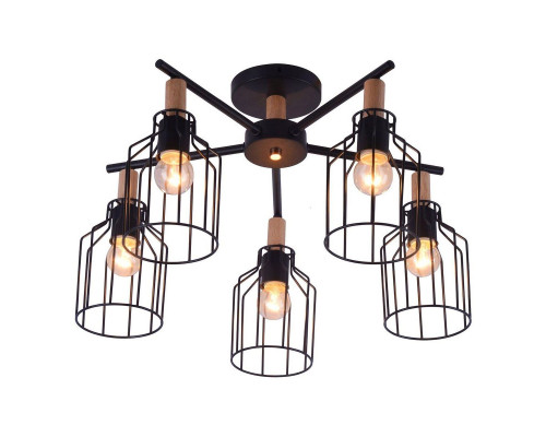 Заказать Люстра на штанге Escada 469/5PL Black| VIVID-LIGHT.RU