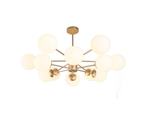 Сделать заказ Люстра на штанге Escada 2110/12P Gold| VIVID-LIGHT.RU