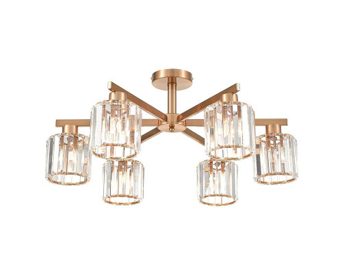 Купить Люстра на штанге Escada 692/6P Сopper| VIVID-LIGHT.RU