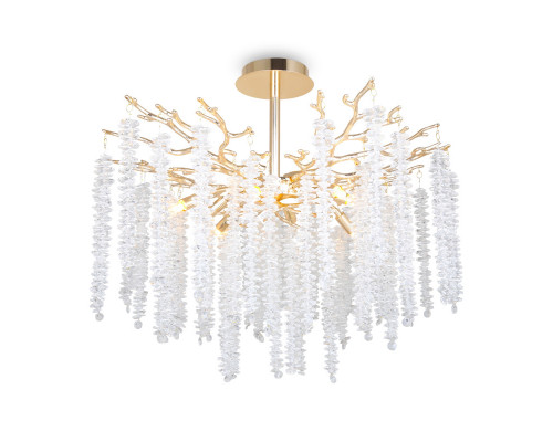 Заказать Люстра на штанге Freya FR1010CL-08G| VIVID-LIGHT.RU