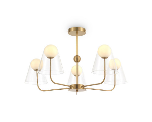 Купить Люстра на штанге Freya FR5382PL-05BS| VIVID-LIGHT.RU