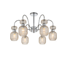 Люстра на штанге Escada 1141/6PL Chrome/Beige