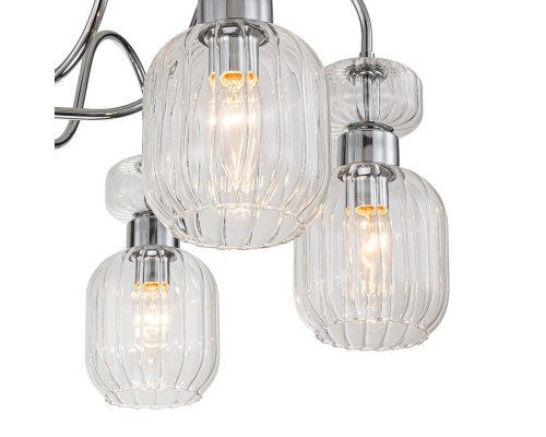 Сделать заказ Люстра на штанге Escada 1141/6PL Chrome/Clear| VIVID-LIGHT.RU