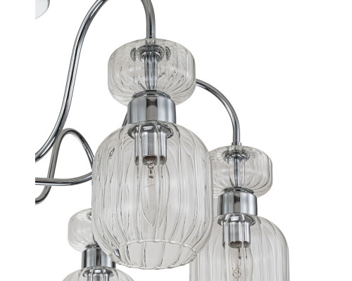 Сделать заказ Люстра на штанге Escada 1141/6PL Chrome/Clear| VIVID-LIGHT.RU