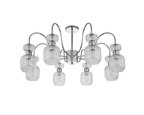 Заказать Люстра на штанге Escada 1141/8PL Chrome/Clear| VIVID-LIGHT.RU