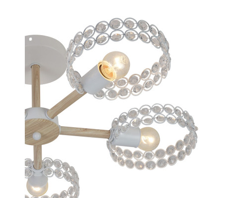 Заказать Люстра на штанге Escada 679/5P White| VIVID-LIGHT.RU