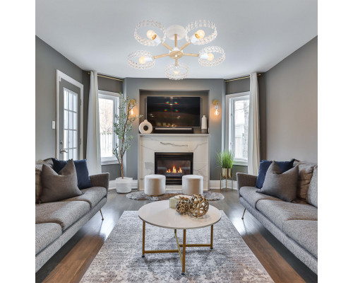 Заказать Люстра на штанге Escada 679/5P White| VIVID-LIGHT.RU