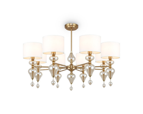 Купить Люстра на штанге Freya FR5369CL-08BS| VIVID-LIGHT.RU