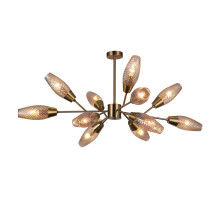 Люстра на штанге Escada 10165/12PL Copper