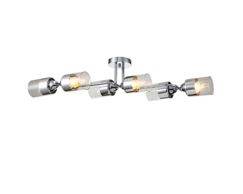 Купить Люстра на штанге Escada 1110/6P Chrome| VIVID-LIGHT.RU