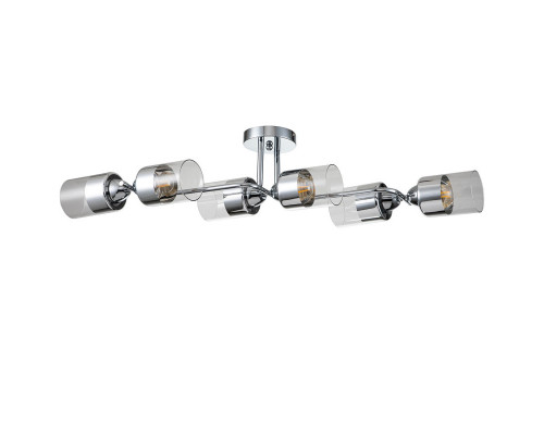Купить Люстра на штанге Escada 1110/6P Chrome| VIVID-LIGHT.RU