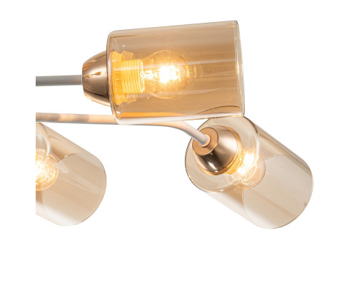 Сделать заказ Люстра на штанге Escada 1131/6P White/Gold| VIVID-LIGHT.RU