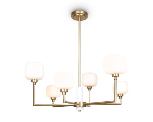 Оформить заказ Люстра на штанге Freya FR5373CL-06BS| VIVID-LIGHT.RU