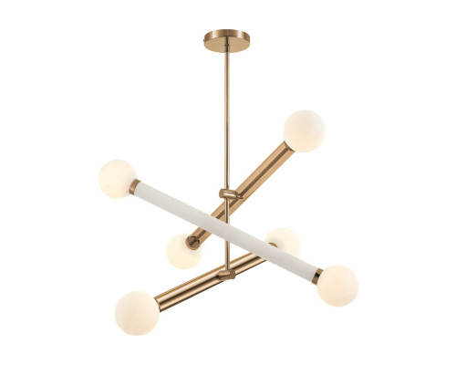 Заказать Люстра на штанге Freya FR5381PL-06G| VIVID-LIGHT.RU