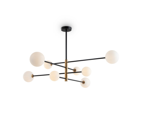 Купить Люстра на штанге Freya FR5376CL-08B| VIVID-LIGHT.RU