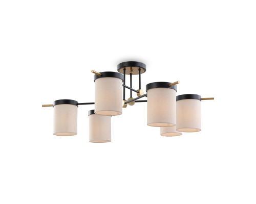 Купить Люстра на штанге Freya FR5377CL-06B| VIVID-LIGHT.RU