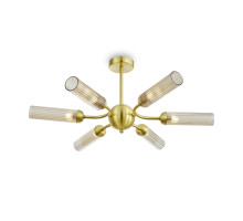 Люстра на штанге Freya FR5379CL-06G