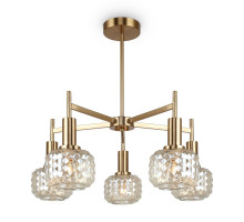 Люстра на штанге Freya FR5366CL-05BS