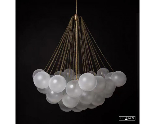 Сделать заказ Люстра на штанге iLamp 10099P/3-D800 GL-WH| VIVID-LIGHT.RU